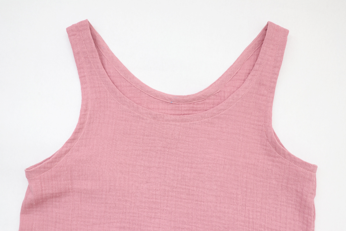 领口缝合法,收缩领口缝法视频教程