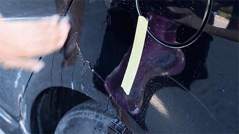 两小时快速喷漆修复怎么做,小磕小碰心疼怎么办