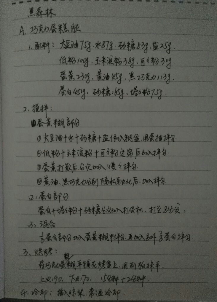 受国家法律规定的蛋糕～黑森林