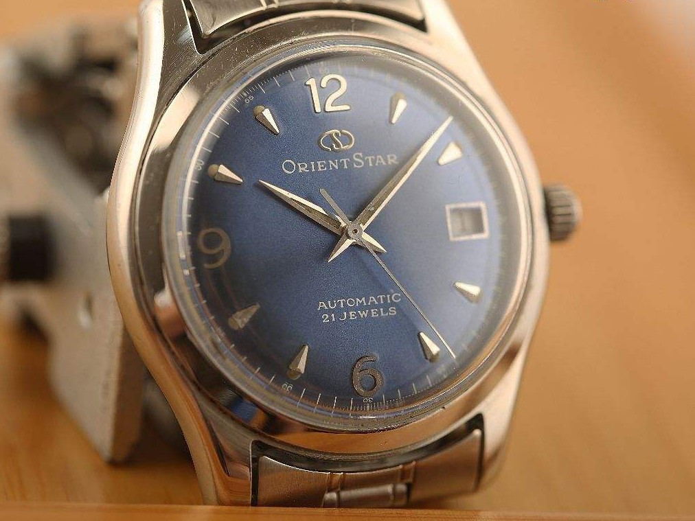 收藏古董旧手表,格拉苏蒂古董怀表