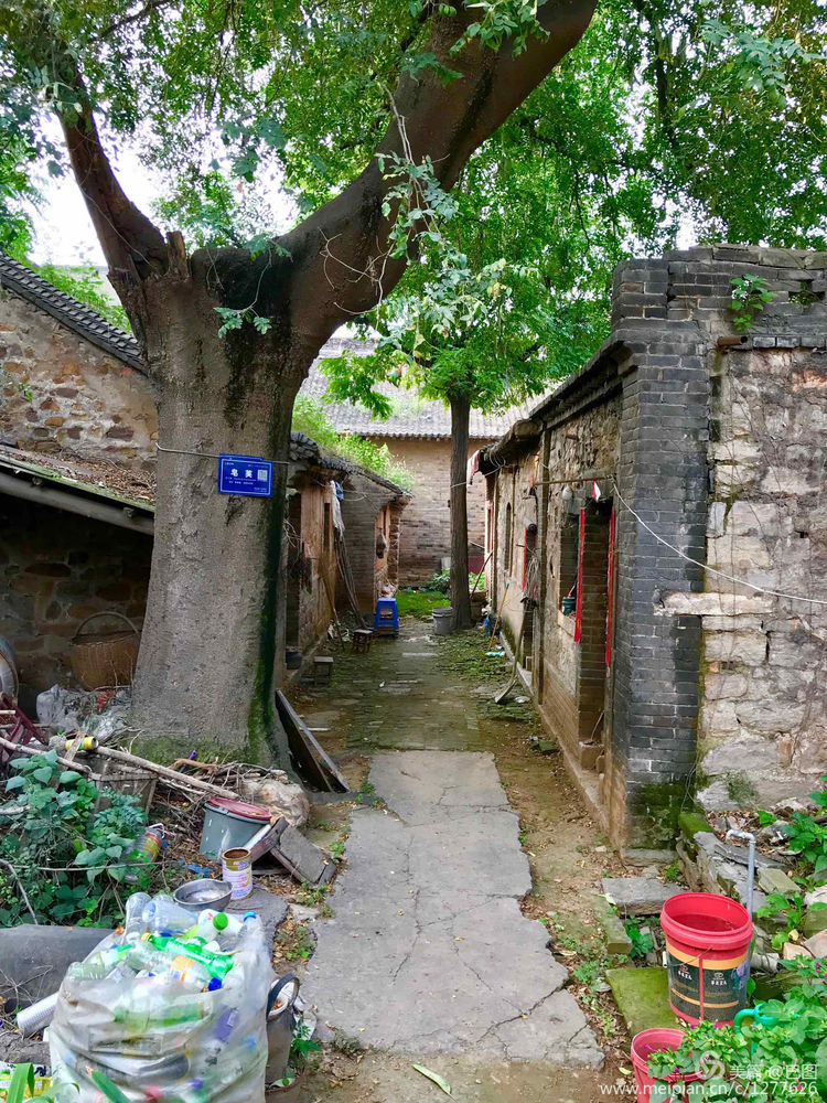 新安县铁门镇庙头村新旧照片对比,新安县庙头村的老照片