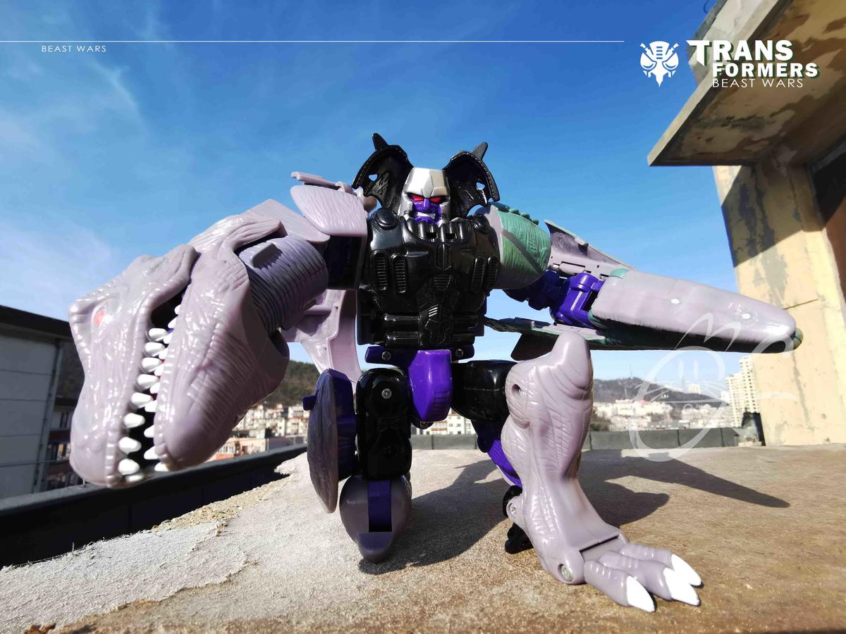 bw金属变体霸王龙威震天,变形金刚bwvs01测评