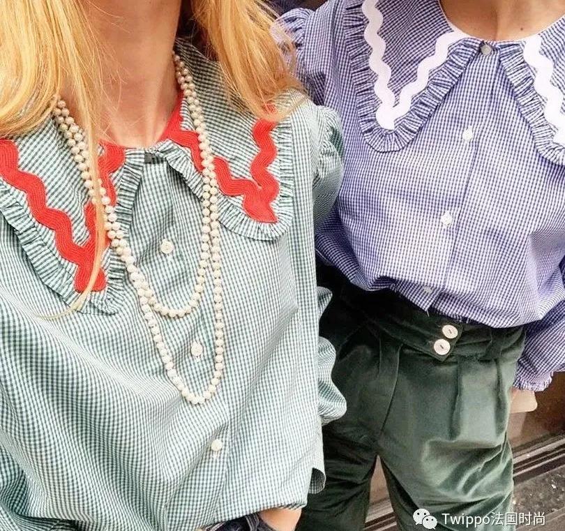 法式小众高级感小衫套装,超级好看的法式小衫