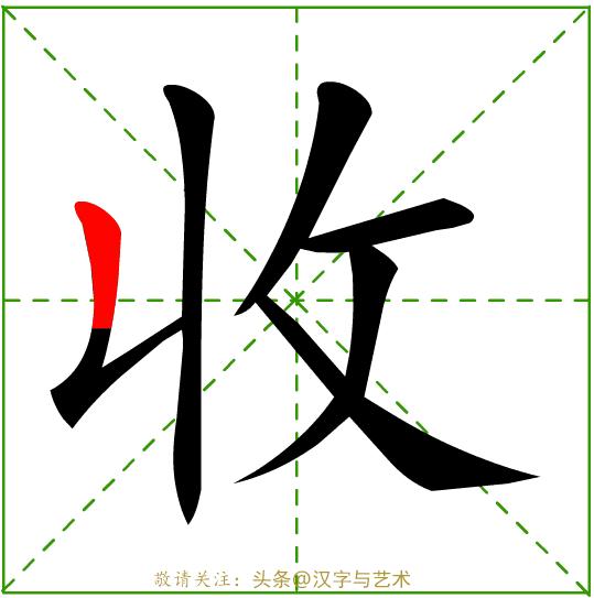 汉字一到十的正确笔顺笔画顺序,汉字我的笔画顺序的规律