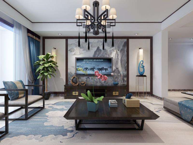 2022款时尚简单背景墙,2022轻奢风格大气背景墙