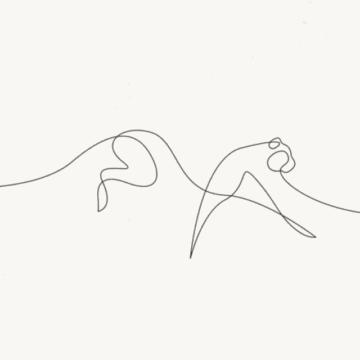 画logo有几种画法,一笔就能画出来logo