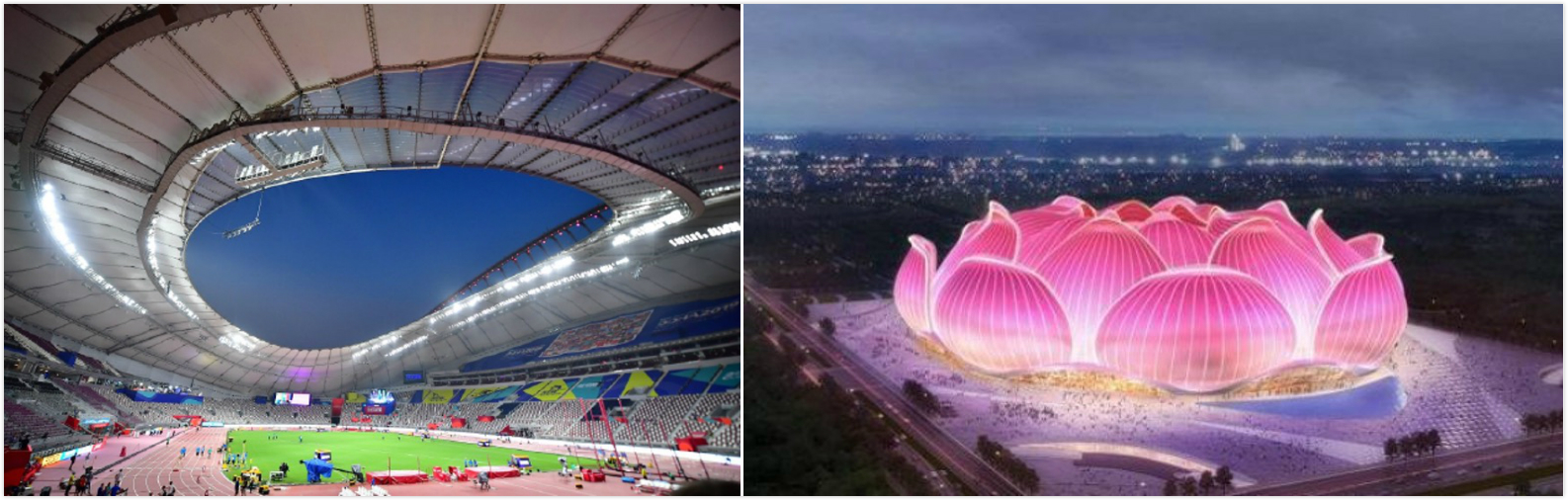 足球抵达赛场,足球抵达多哈