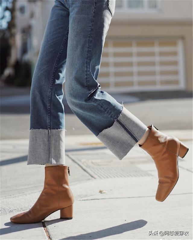 秋冬最火小黑靴买这4双准没错,秋冬新款高级感长筒靴小个子