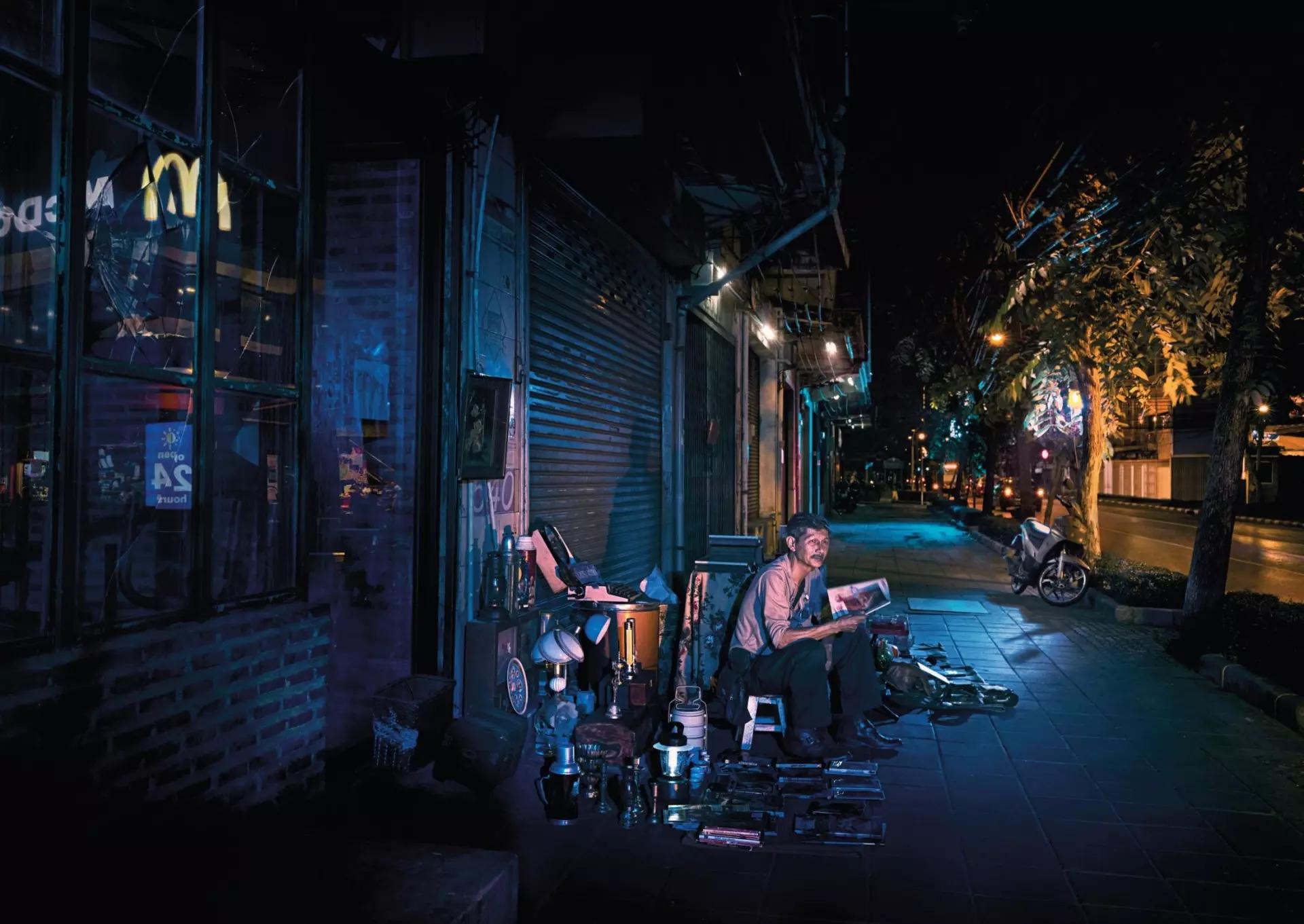 麦当劳的创意海报是什么,麦当劳星空海报又火了