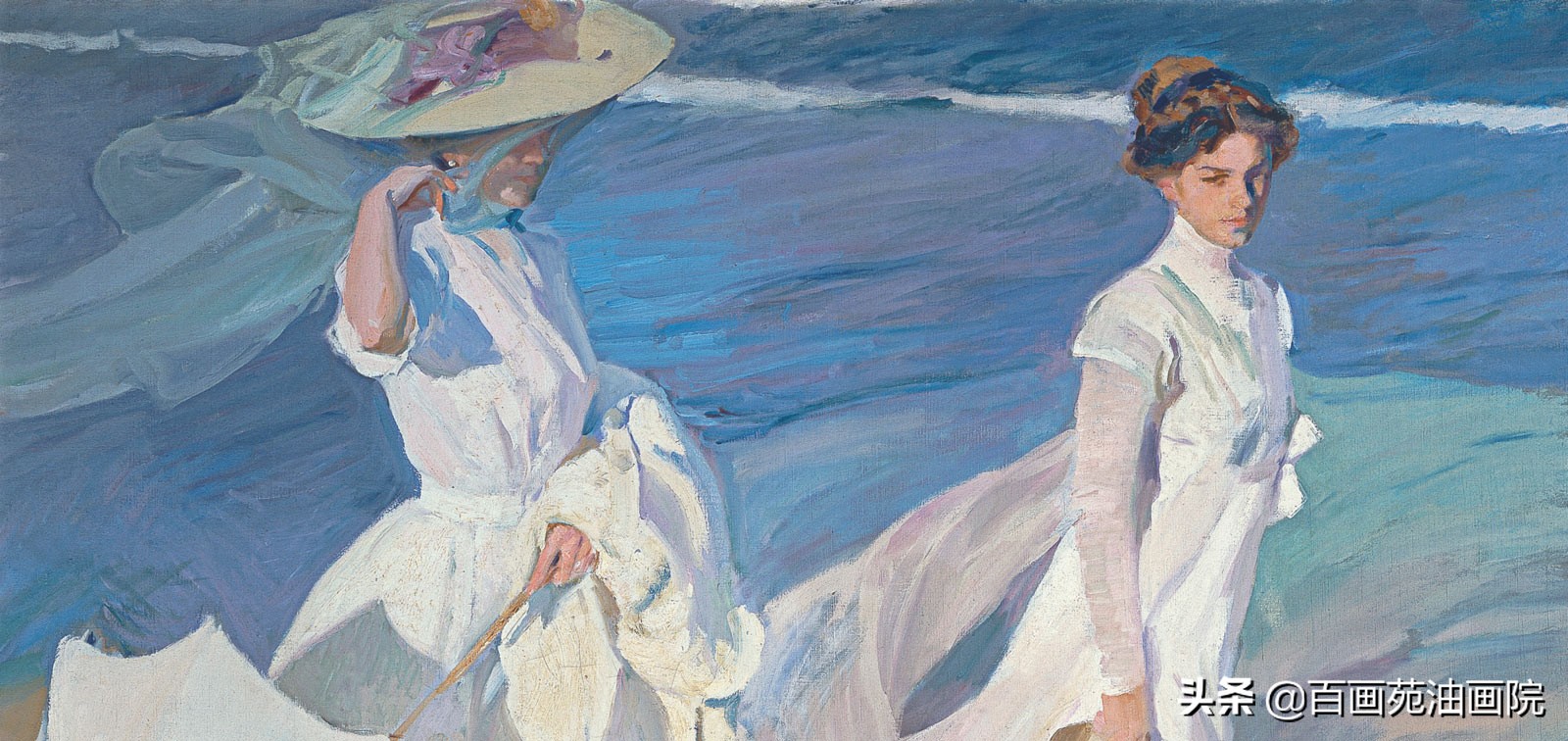 油画风景画法入门教程视频,油画风景基础知识海水应该怎样画