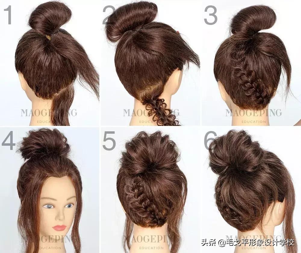 手把手教羊毛卷怎么扎,最好看的两种扎发