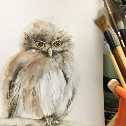 水彩表达情绪,水彩积极向上的画