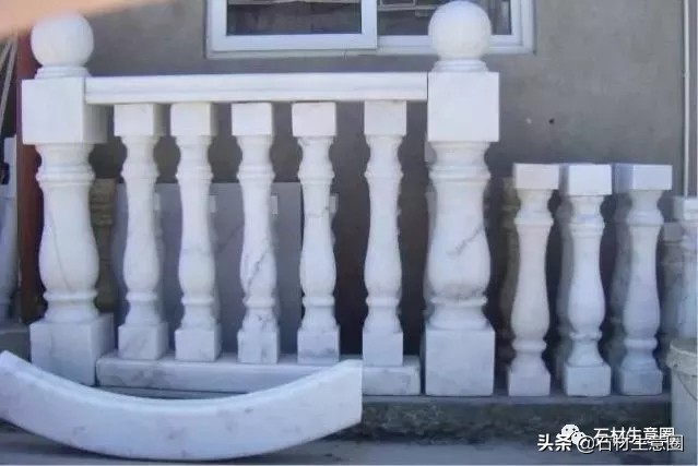 别墅大理石栏杆款式大全,别墅阳台栏杆温州石材