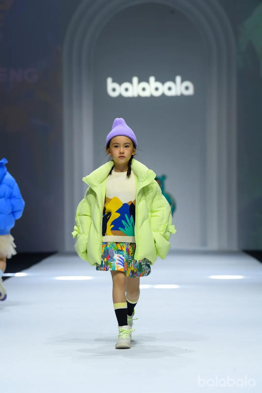 上海时装周童装巴拉巴拉,巴拉巴拉童装专场萌娃完美穿搭