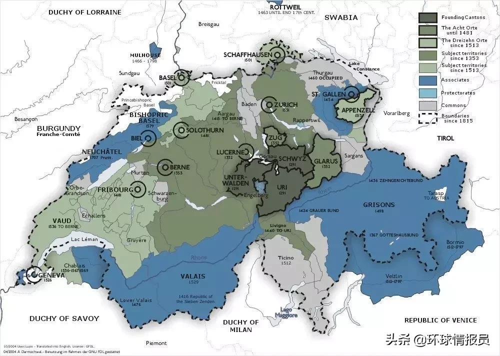 瑞士：被强国包围，瑞士凭什么可以成为永久中立国？