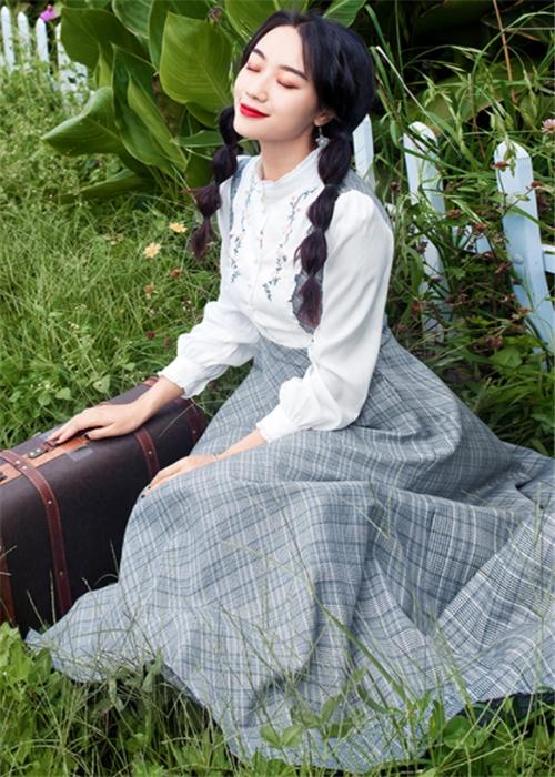 可爱清新萝莉风,可爱萝莉裙粉色