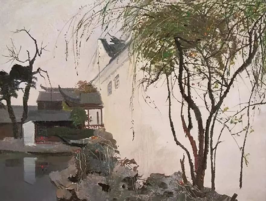 优秀的色彩风景写生作品,下乡风景速写写生教程