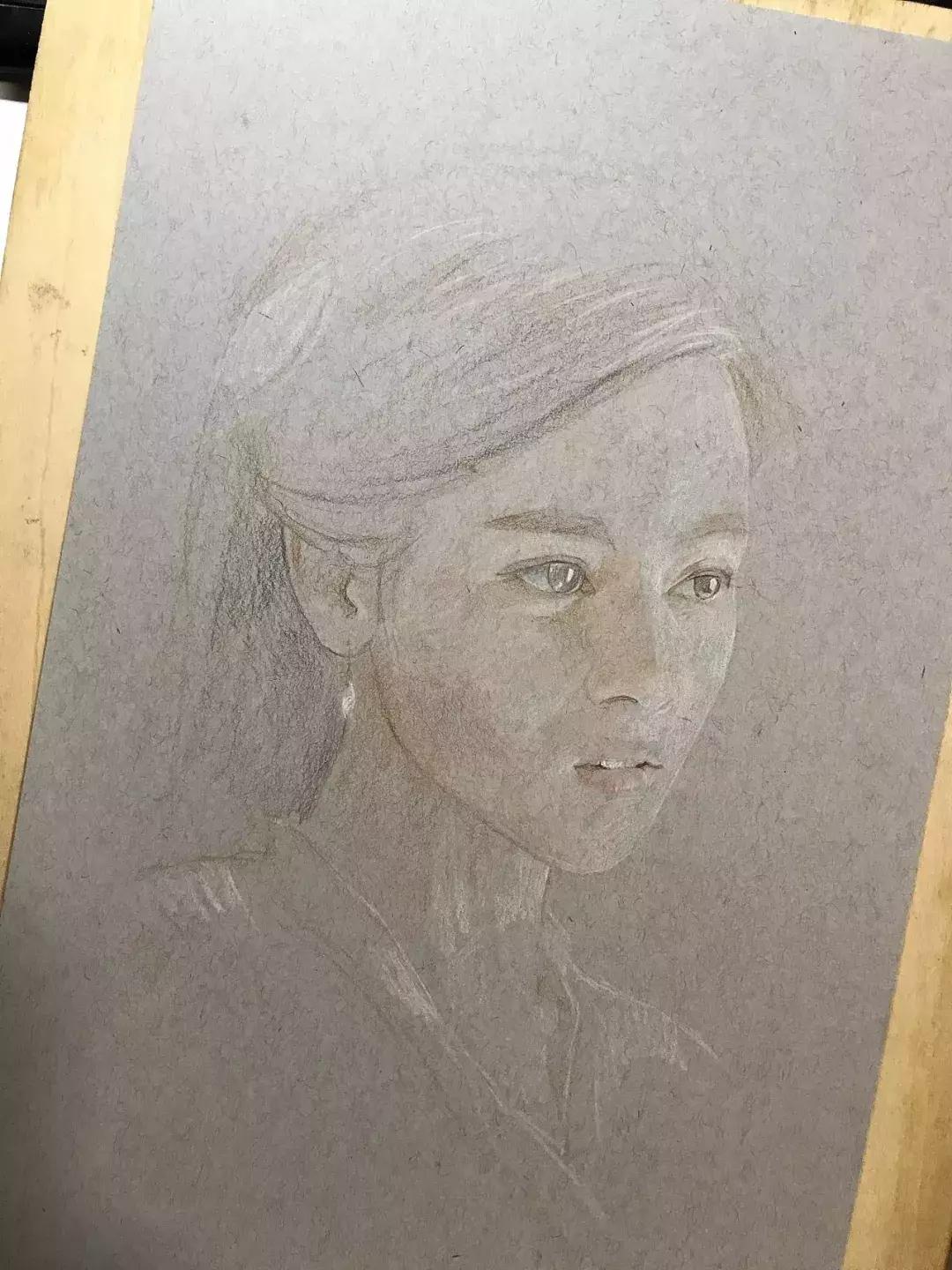 彩铅画的震撼,让人惊艳的彩铅作品