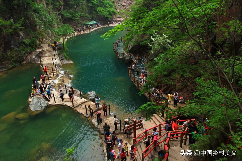 摄影美景效果,新乡宝泉和八里沟哪个更值得去