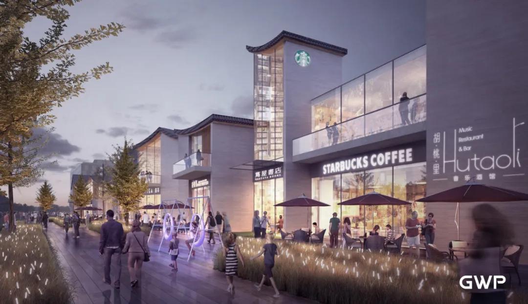 GWP源尚建筑：杭州临安苕溪公园文化休闲商业街｜园冶杯参赛作品