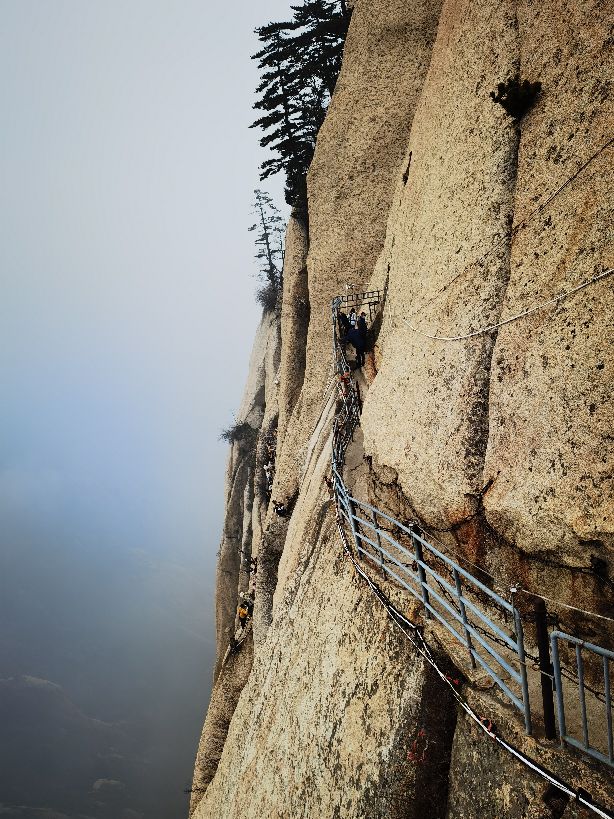 华山的五座峰分别可以干什么,华山一日游登山攻略图片简单