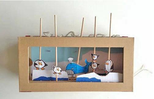 鞋盒手工创意小学,4-6岁儿童鞋盒手工小汽车