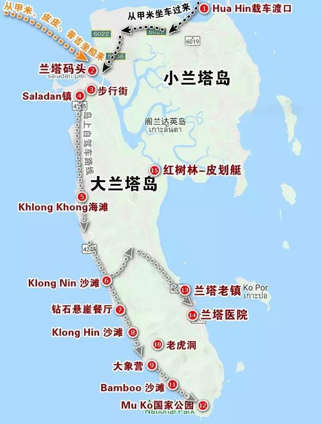 泰国甲米7天自由行攻略,5天4晚玩转泰国