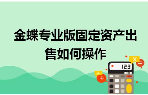 金蝶专业版固定资产出售如何操作,金蝶专业版固定资产卡片怎么拆分