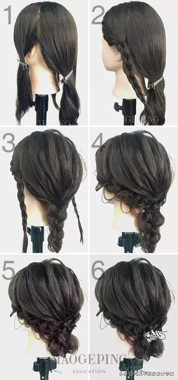 手把手教羊毛卷怎么扎,最好看的两种扎发