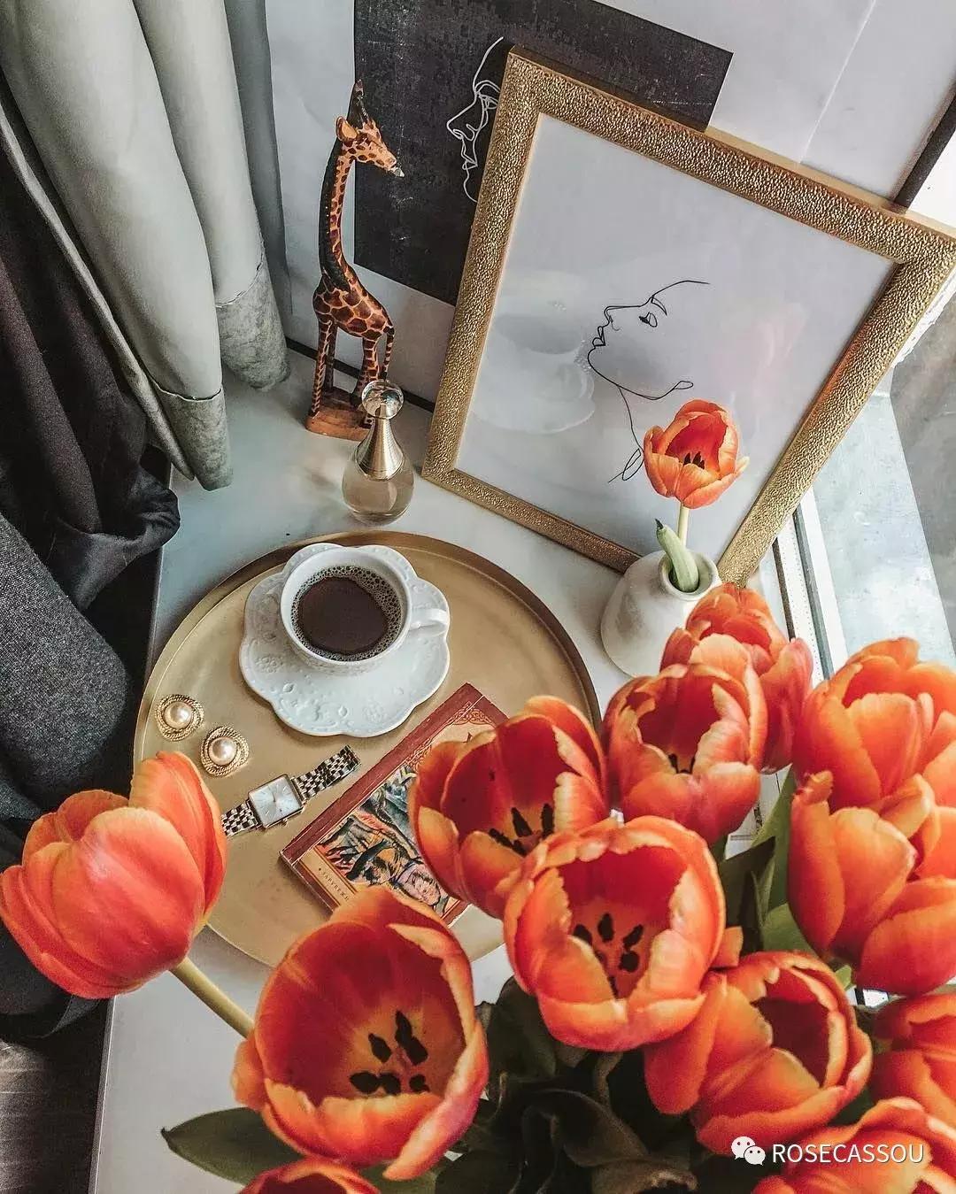 西柚慕斯郁金香花语,蕾丝郁金香花语