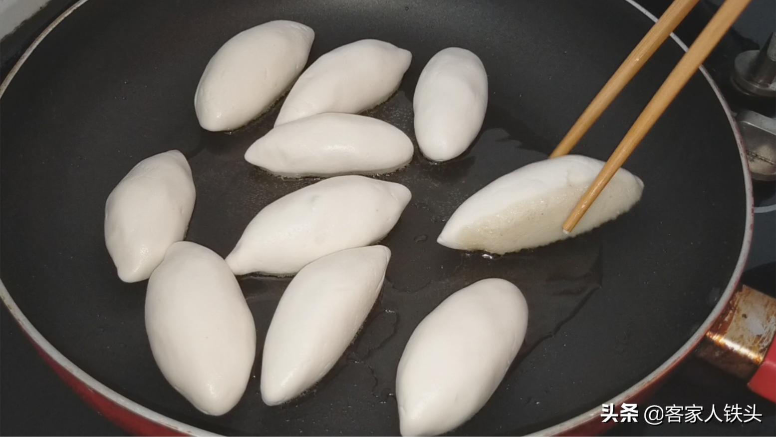 年糕做法家常带汤,咸香年糕