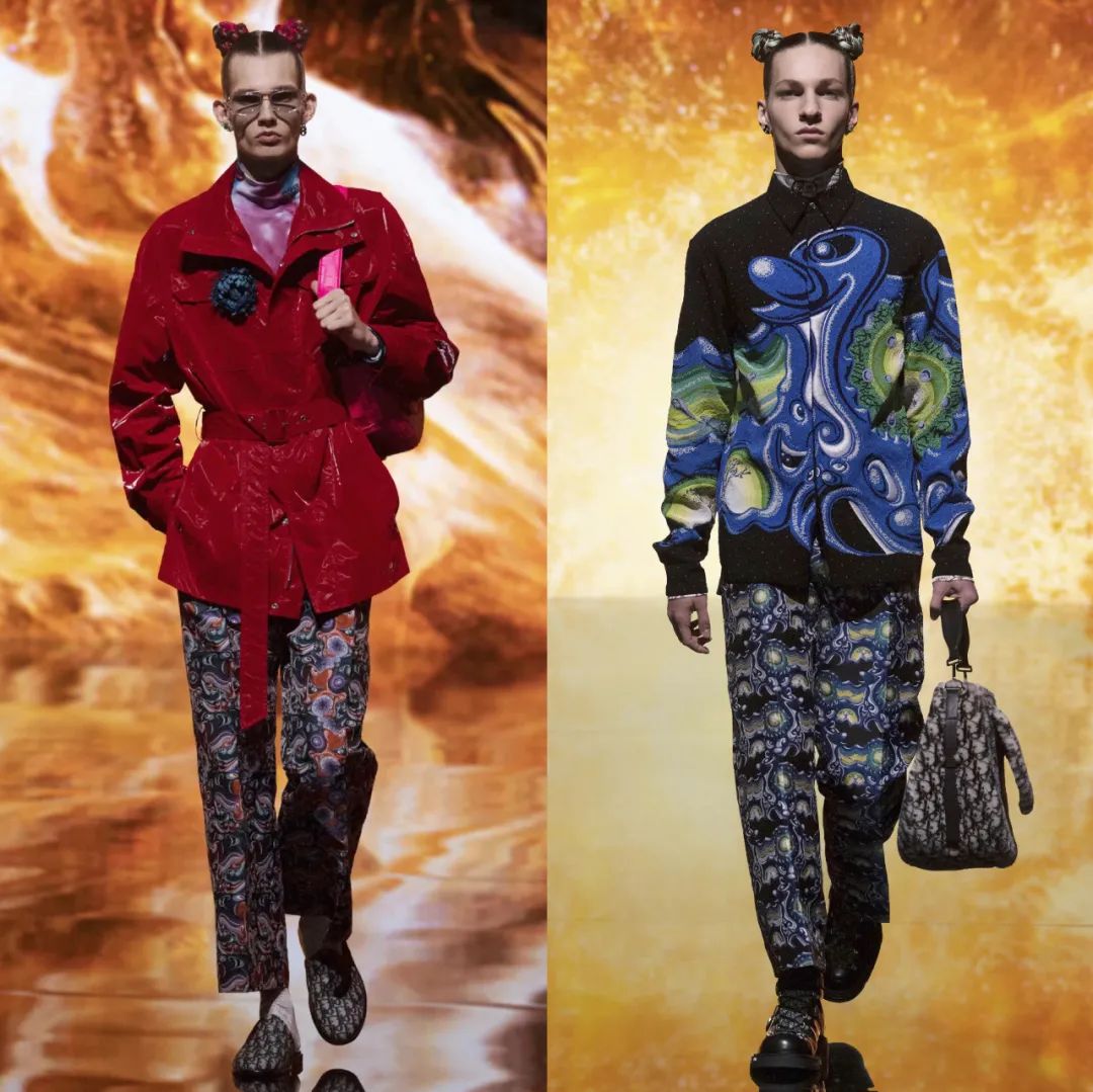 dior杨颖星空裙,dior星空大秀