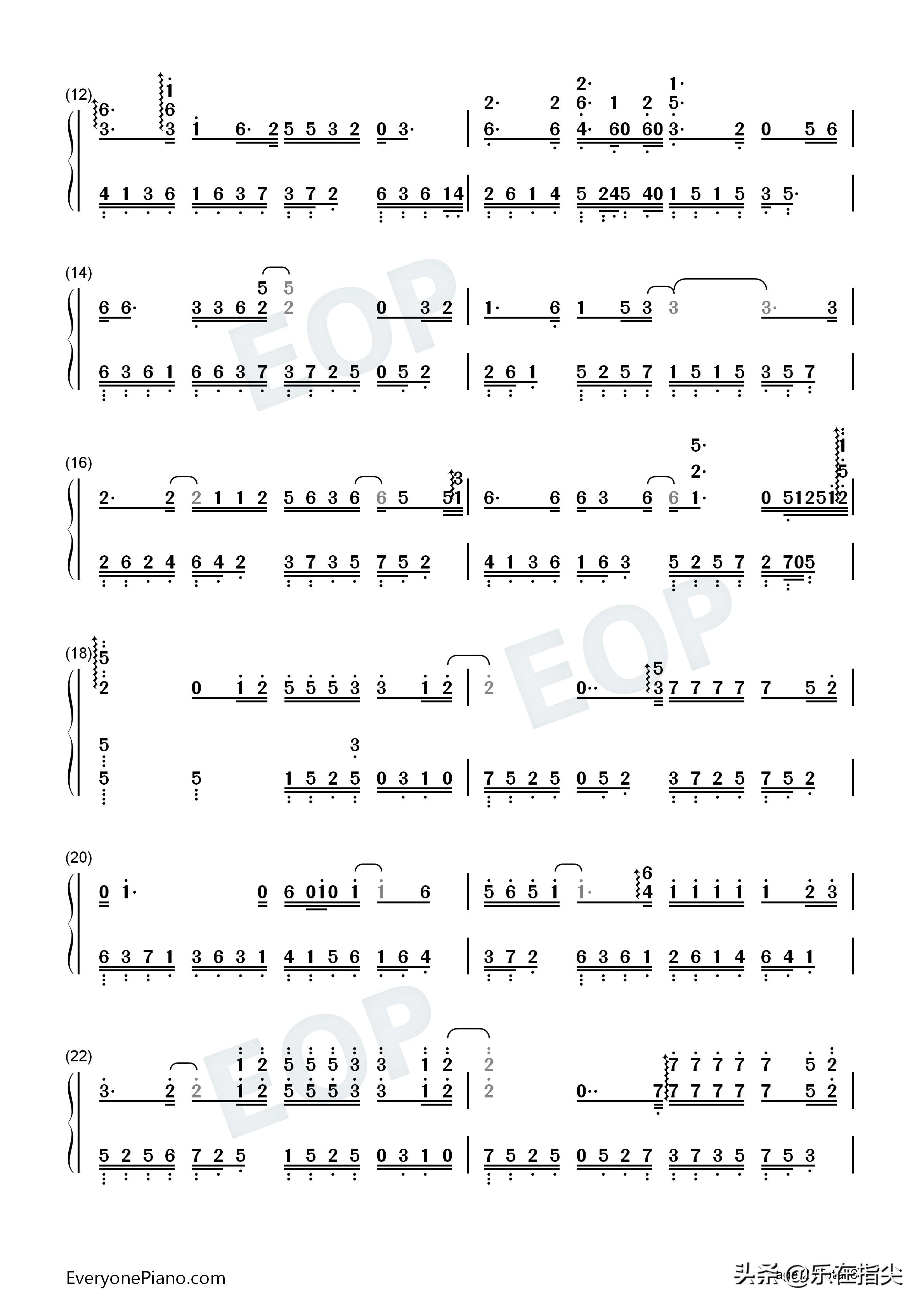 电子琴香水有毒五线谱,香水有毒钢琴简谱图片完整版