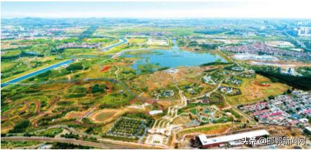 邯郸园博园手绘图,邯郸市园博园图