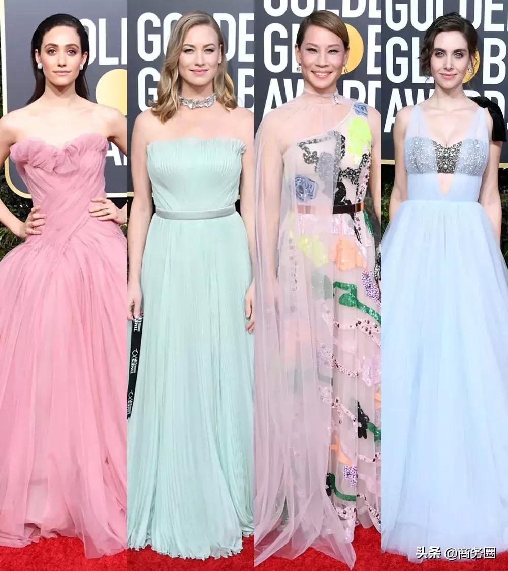 ladygaga安妮海瑟薇,安妮海瑟薇prada红毯