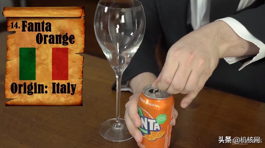 14种不同口味的芬达,四种口味的芬达