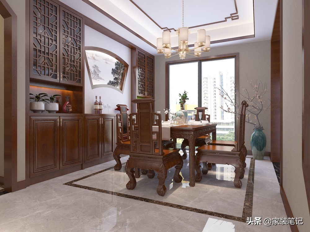 这才是真正的新中式家装,古韵雅致中式装修才是真正的国潮