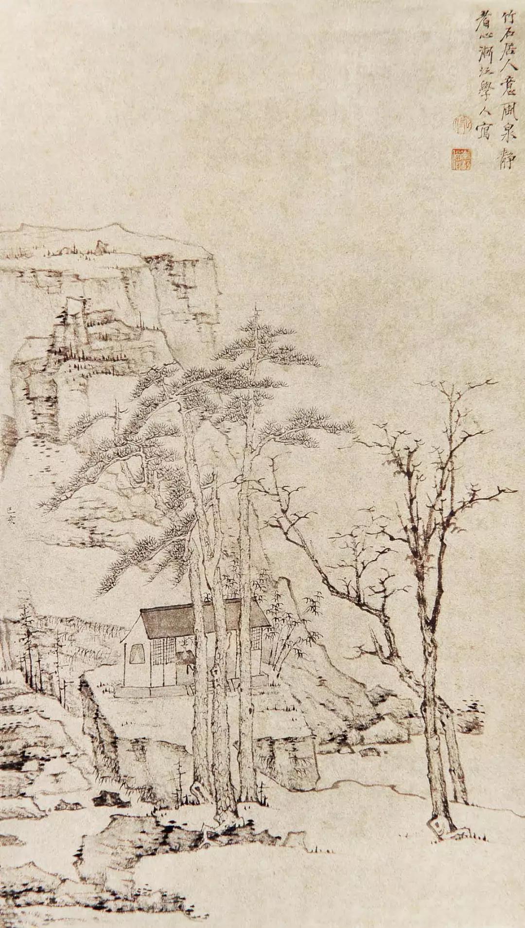 渐江：画禅诗癖足优游！