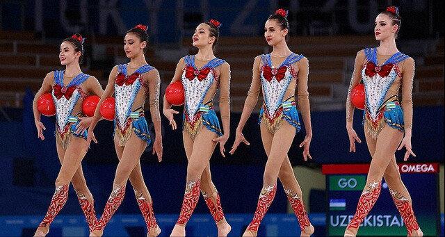 最惊艳的体操服,中国艺术体操服