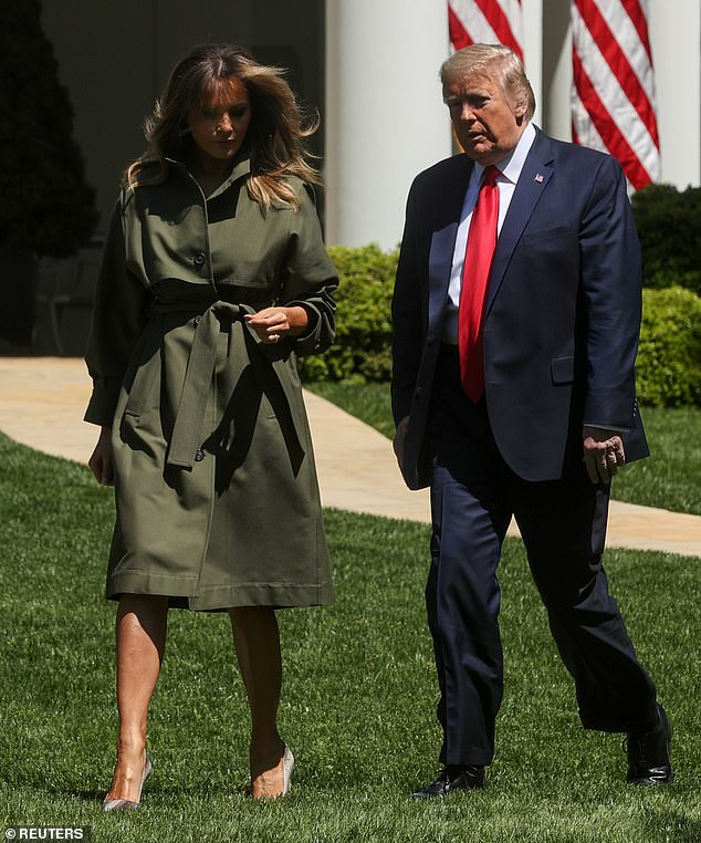 美国第一夫人植树节,美国第一夫人绿色衣服