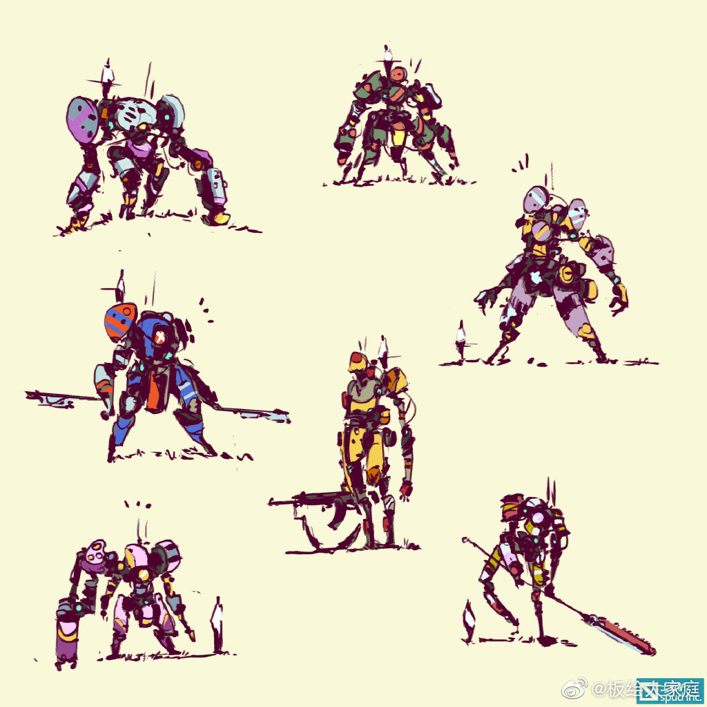 未来攻击机器人怎么画,未来装甲机器人怎么画