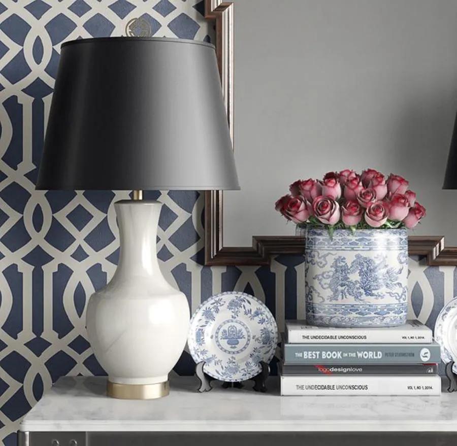 书架花瓶怎么摆,书柜摆放物件效果图