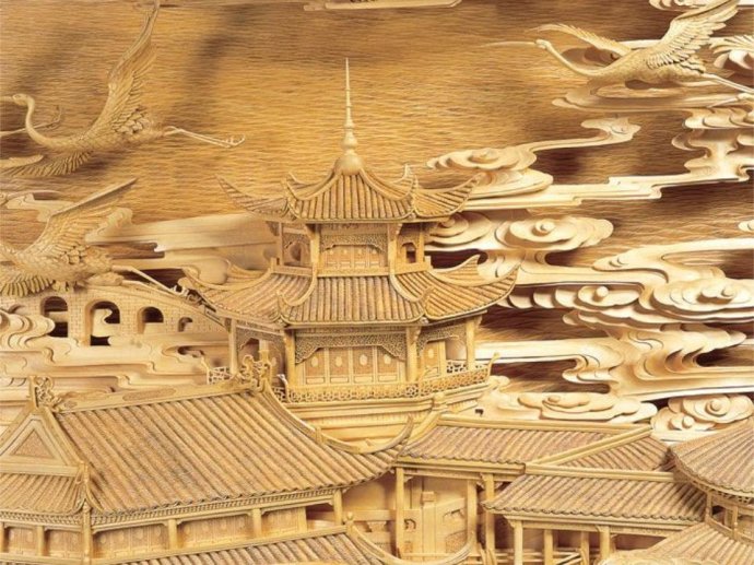 中国四大木雕精品欣赏：东阳木雕
