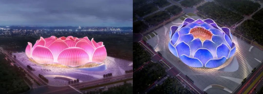 许家印恒大新球场效果图,许家印设计造型