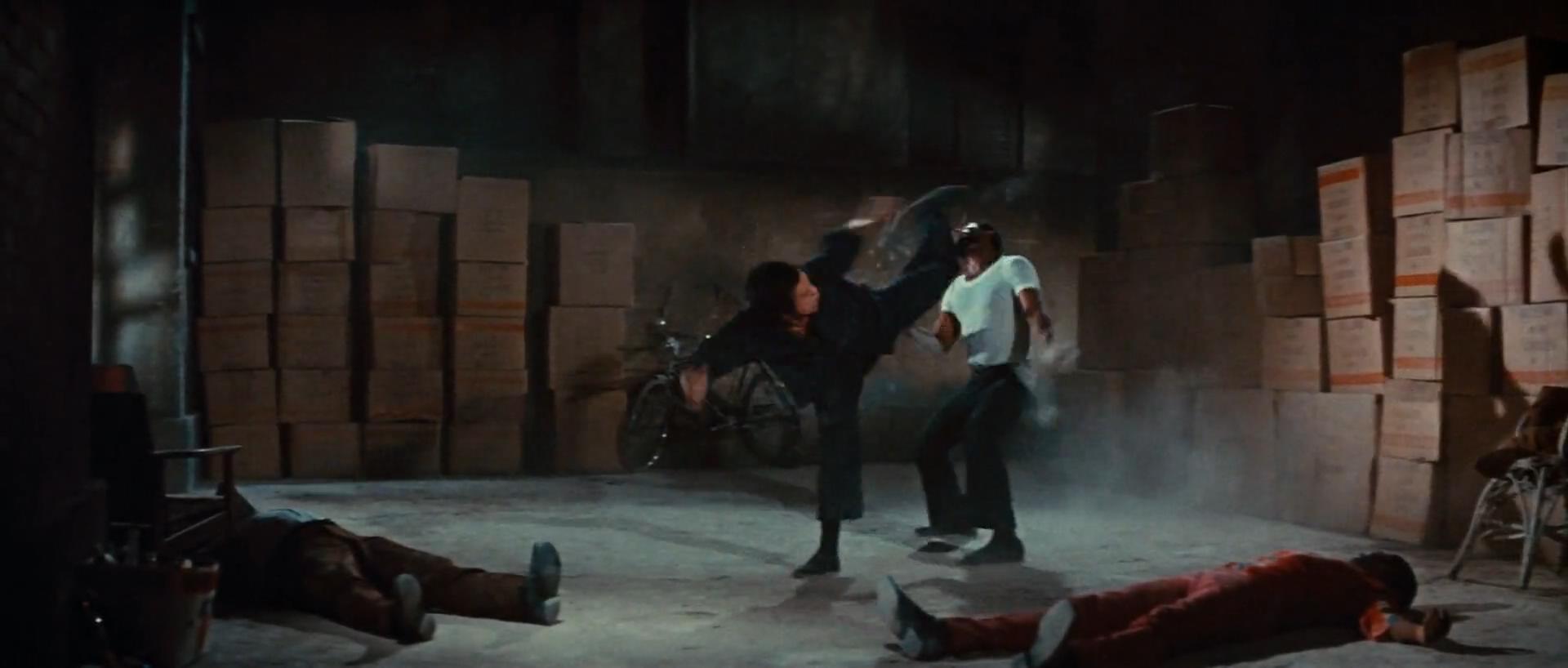 猛龙过江李小龙练直拳,截拳道李小龙猛龙过江