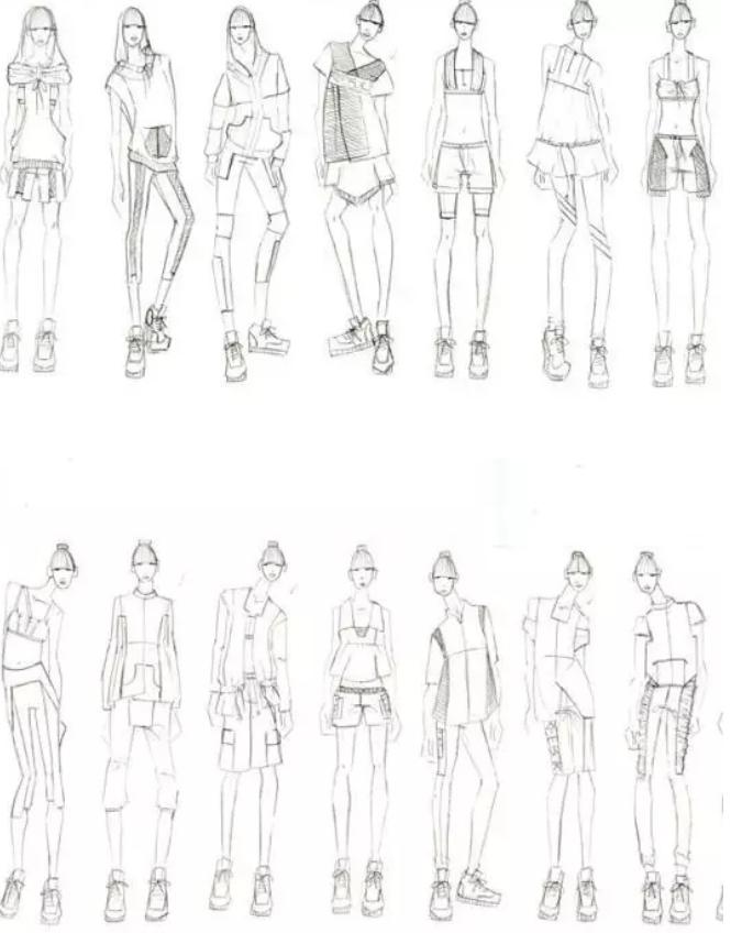 出国留学服装设计作品集培训,服装设计留学作品集申请