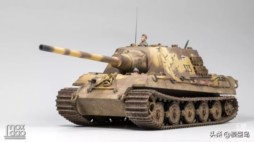 田宫必入的10款坦克模型免上色,田宫突击虎坦克模型
