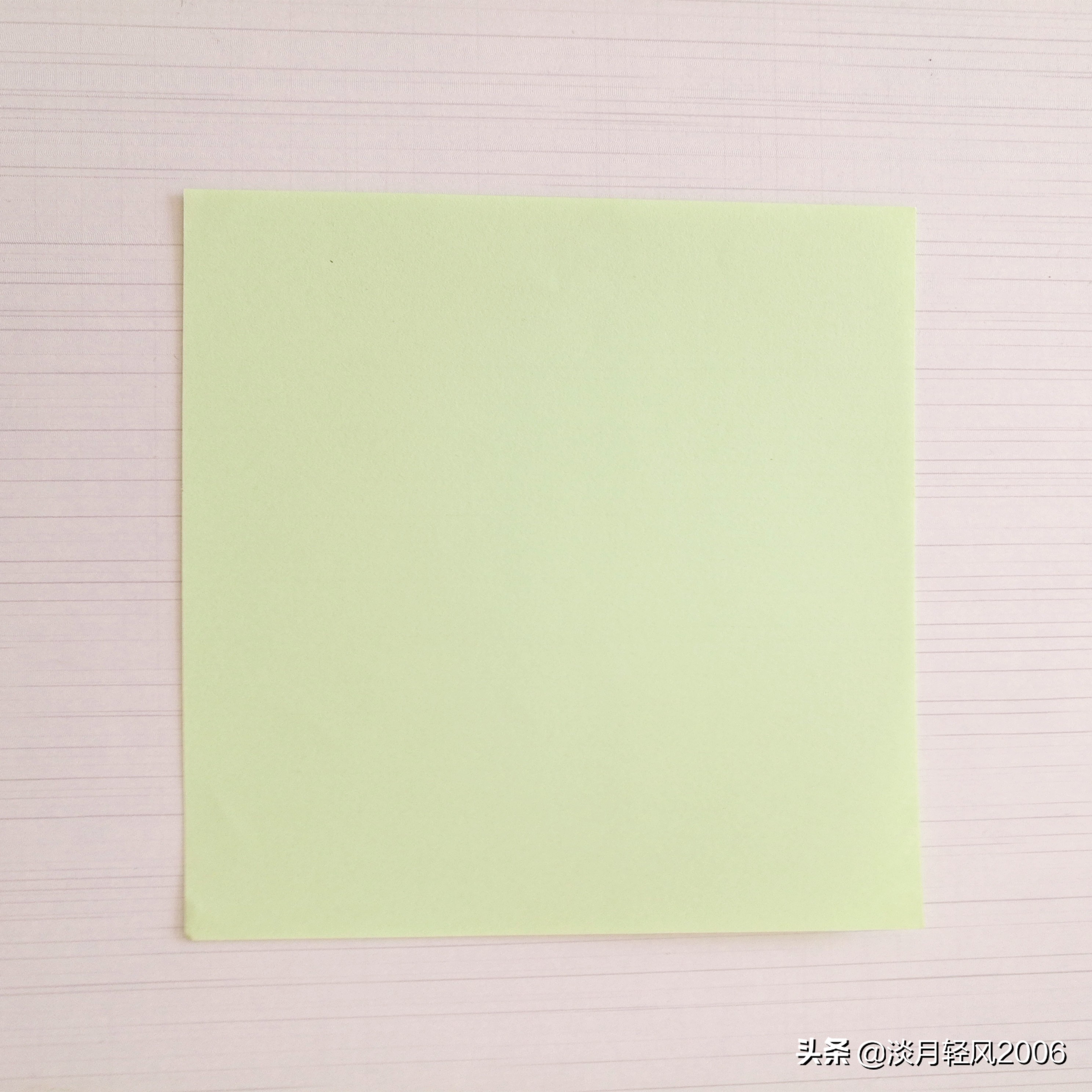 儿童手工折纸简单又美丽信封,用正方形折纸做信封