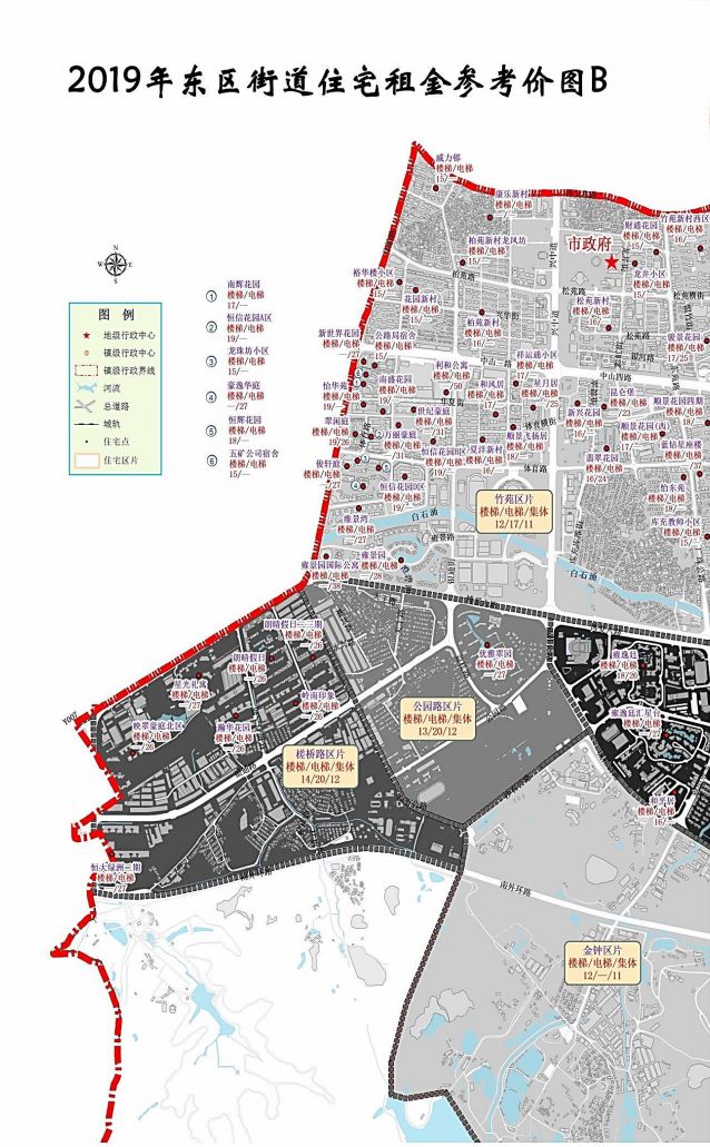 中山租房价格一览表最新,中山市中心城区租房价格