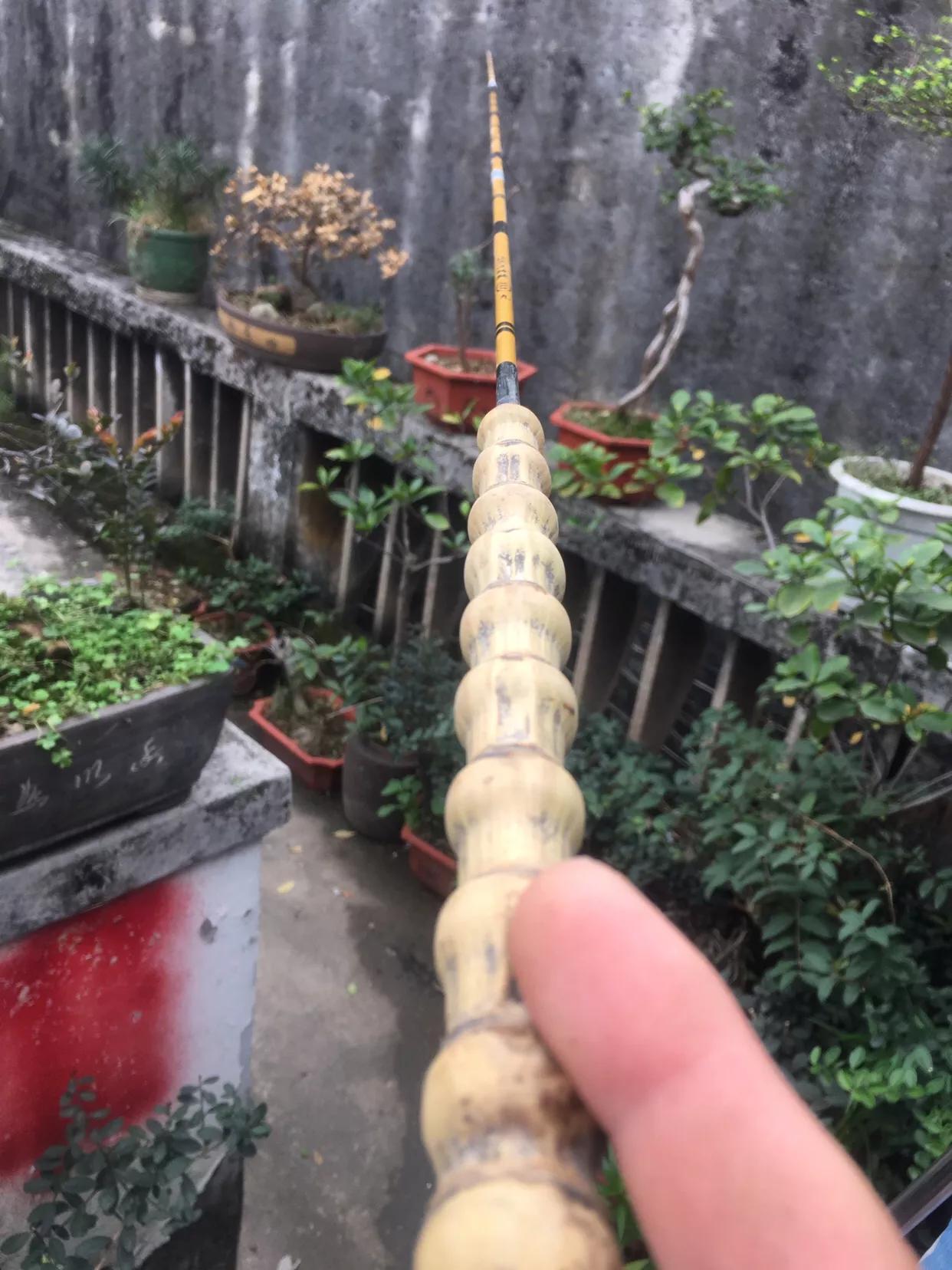 手竿换把怎么换,罗汉竹手竿